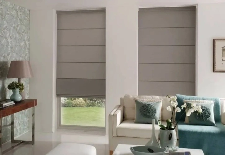 Roman Blinds installation in Mirdif