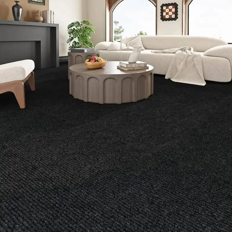 Black Carpet Flooring in Al Reem Island
