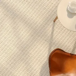 Handmade Natural White Woven Outdoor carpet 1