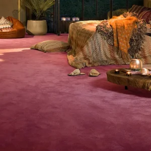 iSense Obsession Bordeaux Saxony Carpet
