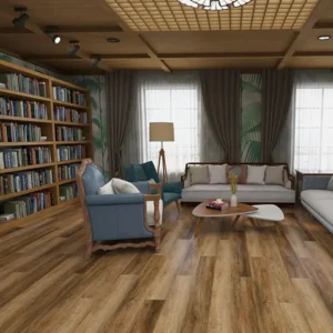 Golden Oak SPC Flooring Abu Dhabi