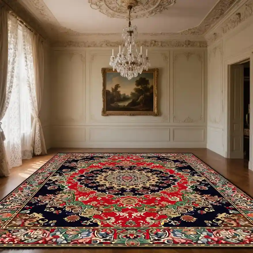 European Style colorful Geometric Carpets