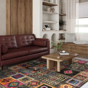 Cassian Boho Patchwork Persian Rugs