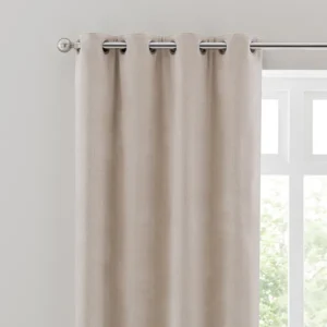 Chenille Ultra Blackout Eyelet Curtains