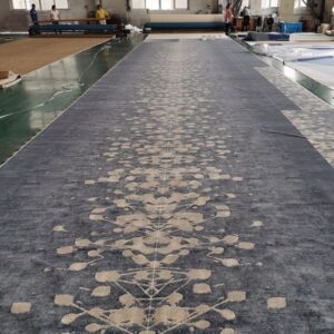 Custom Grey Exhibition Carpets