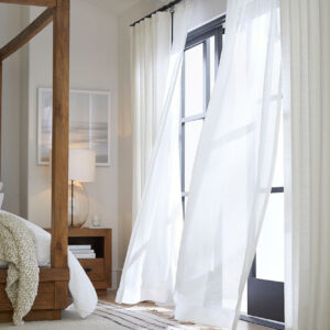 Emery Linen Sheer Curtain
