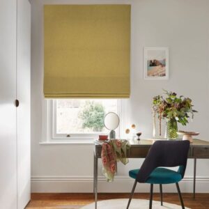 Honey Roman blinds