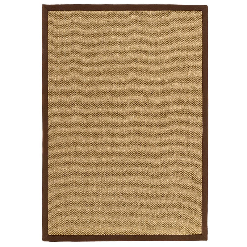 Sisal Dark Brown Border Rug Sisal Dark Brown Border Rug