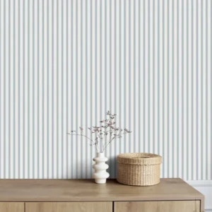 Ticking Stripe Wallpaper