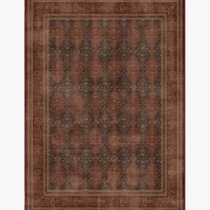 Vesper Amber Red Rug
